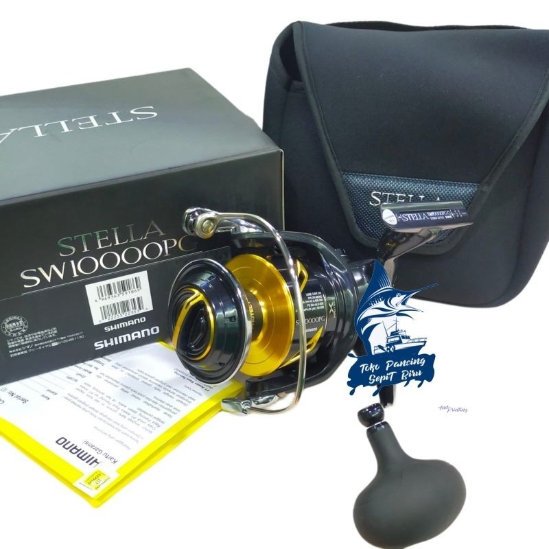 REEL SHIMANO STELLA SW 10000PG 2019 JAPAN GARANSI RESMI SHIMANO | POWER HANDLE | REEL SPINNING | REE