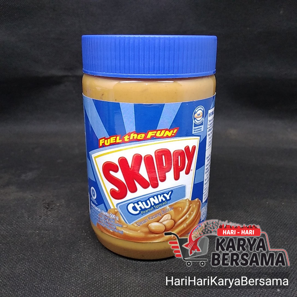

OLESAN SELAI KACANG SKIPPY CHUNKY 500GR
