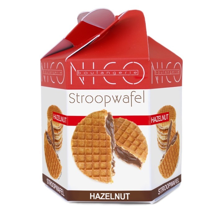 

Hazelnut Spread Stroopwafel - Rich Chocolatey Twist