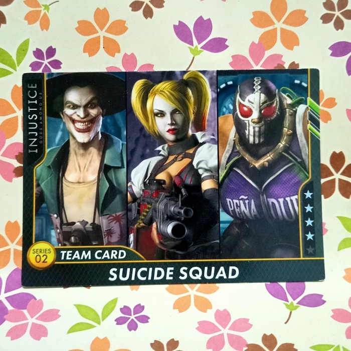 injustice platinum team card satuan NON FOIL - 108 baru