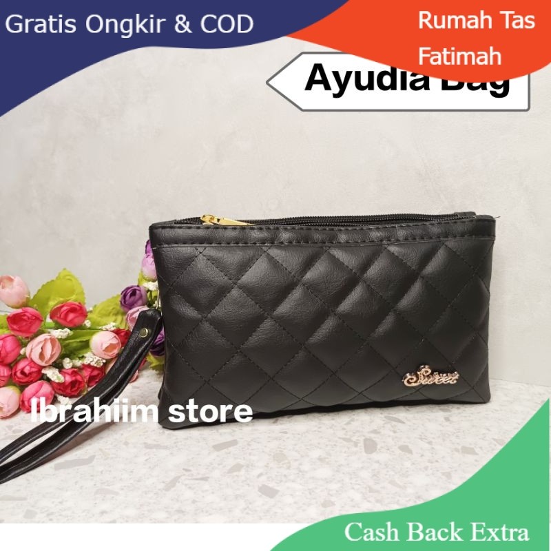 Promo TAS WANITA SIMPLE - SLINGBAG AYUDIA TALI PANJANG DAN PENDEK - TAS WANITA KEKINIAN MURAH BERKUA