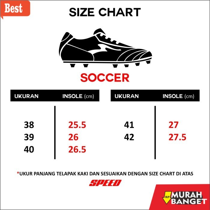 Rekomendasi sepatu anak SPEED - Sepatu Bola PREDATOR Biru Tua - Sepatu soccer - Biru Tua, 42
