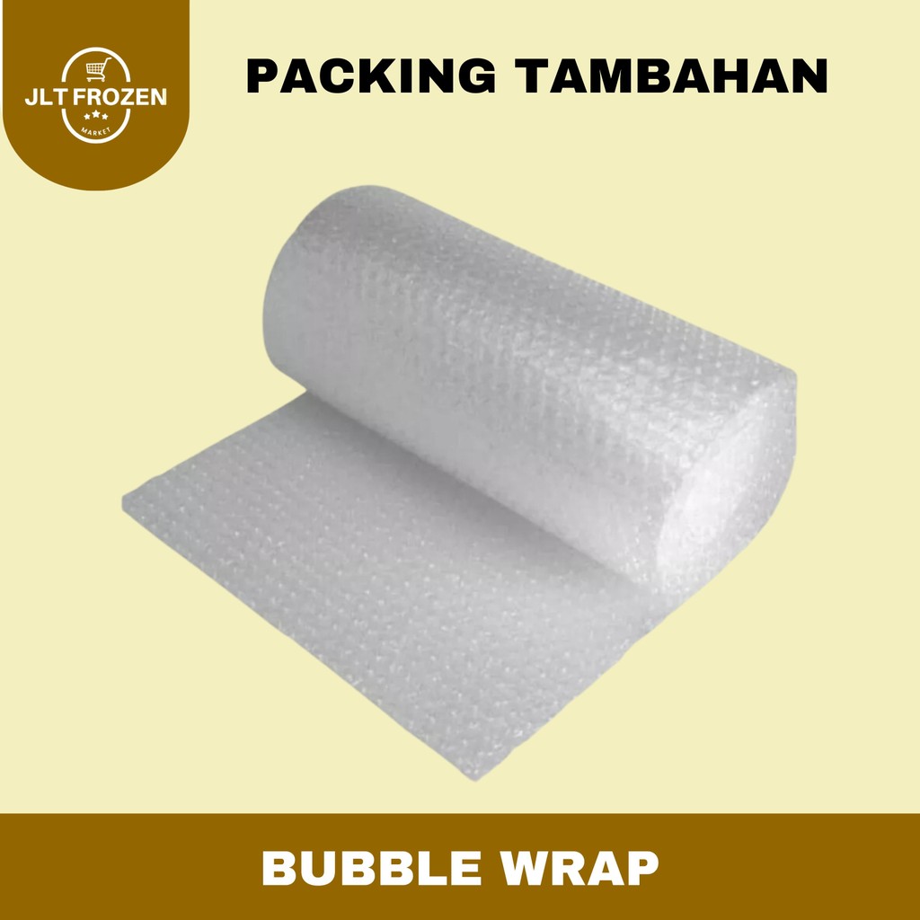 

Packing Tambahan Bubble Wrap / Bubble Wrap + Kardus