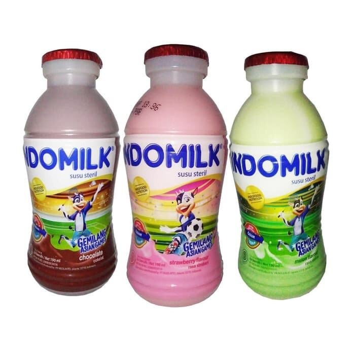 

Indomilk Botol All Variant 190 Ml (Rasa Coklat, Strawberry, dan Melon)