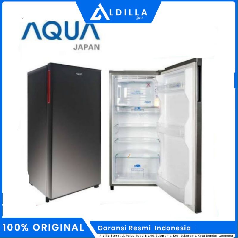 KULKAS 1 PINTU AQR-D191 / AQR D 191 LB (BUNGA)