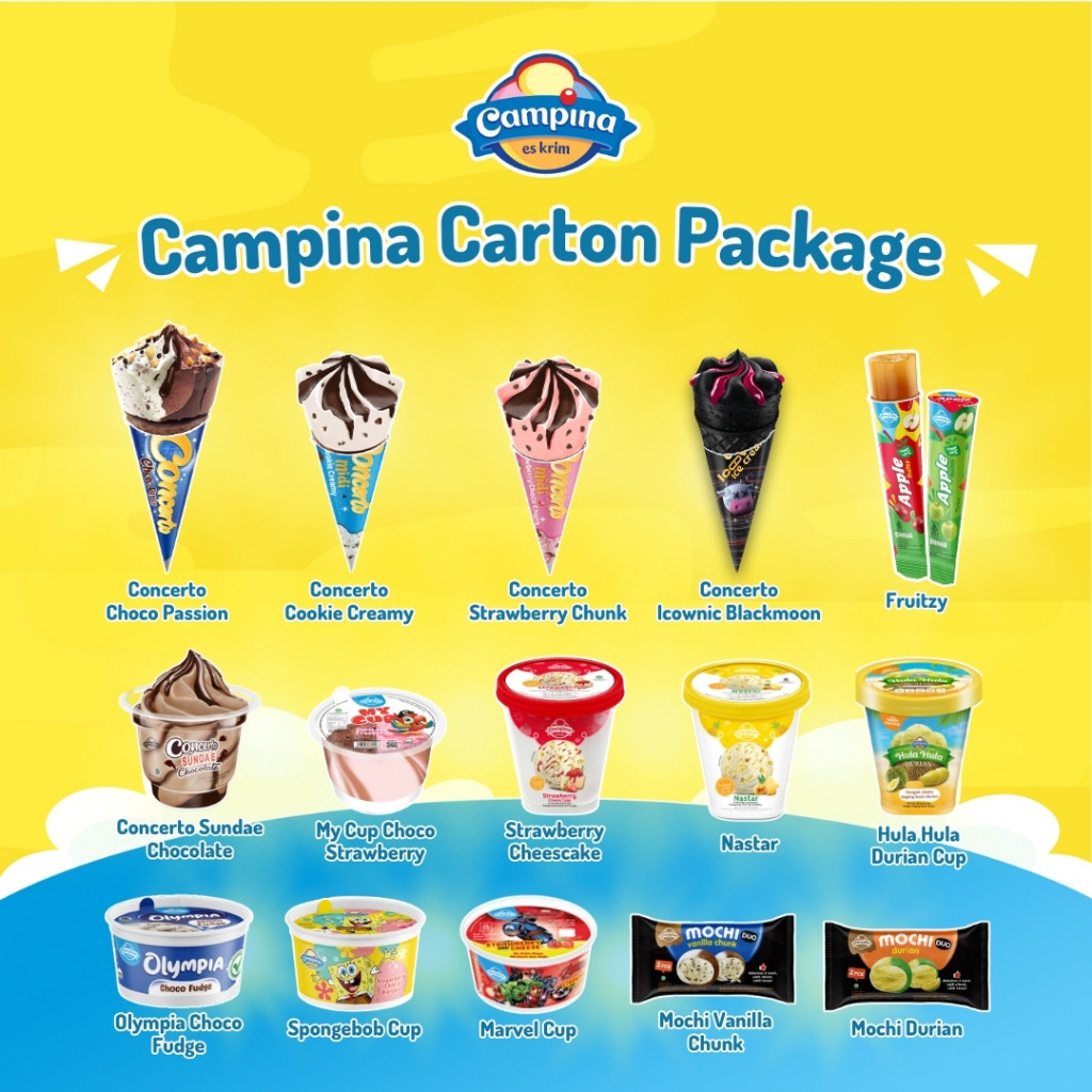 

Campina Carton Package 1 - Es Krim