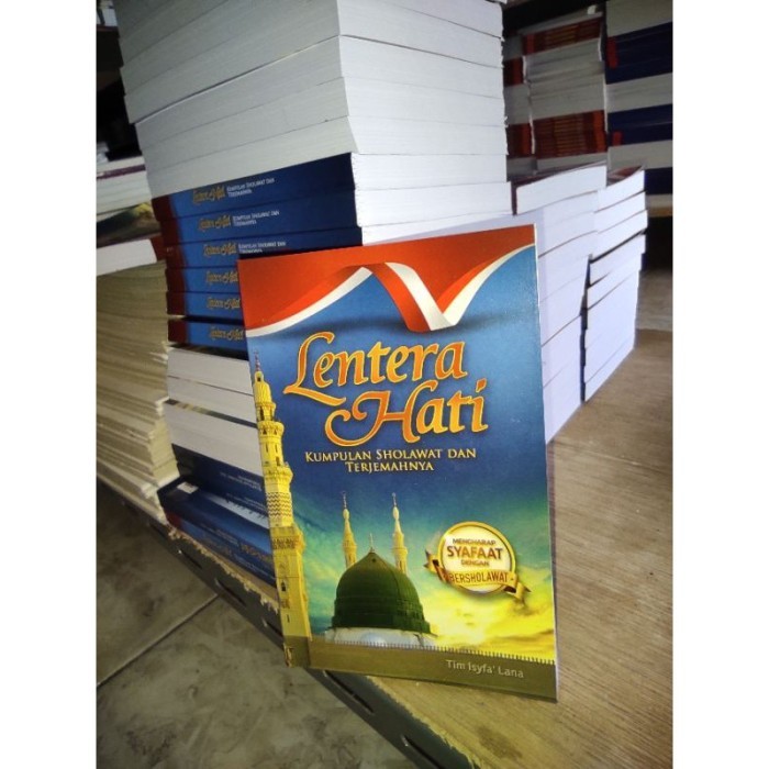 Buku Lentera hati kumpulan sholawat dan terjemahannya