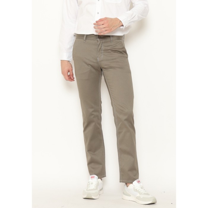 Celana Chino Pria Slim fit Lois Jeans Original HFL003SG