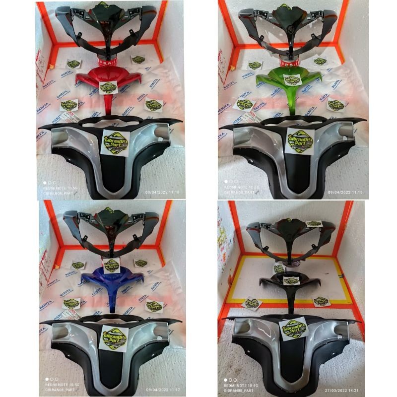 COVER BATOK DEPAN BELAKANG SET VISOR JUPITER Z 2010 ROBOT TOTOK BATOK YAMAHA JUPITER ROBOT