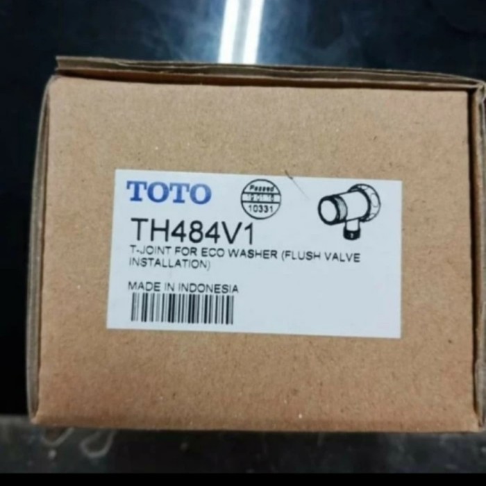 T-JOINT TOTO TH484V1/UNTUK ECOWASSER TOTO(PART TOTO)T JOINT PUSH VALVE