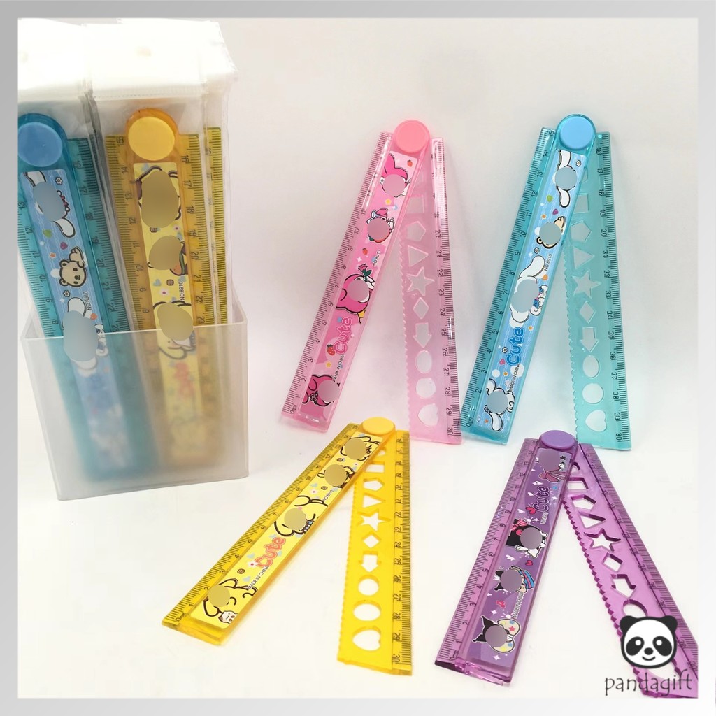 

(COD) 1 Pack isi 40 Pcs Penggaris lipat 30 cm Sanrio - GG0318