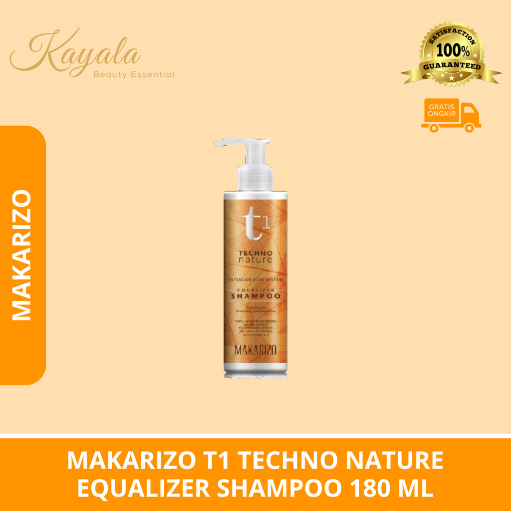 MAKARIZO T1 TECHNO NATURE EQUALIZER SHAMPOO 180 ML