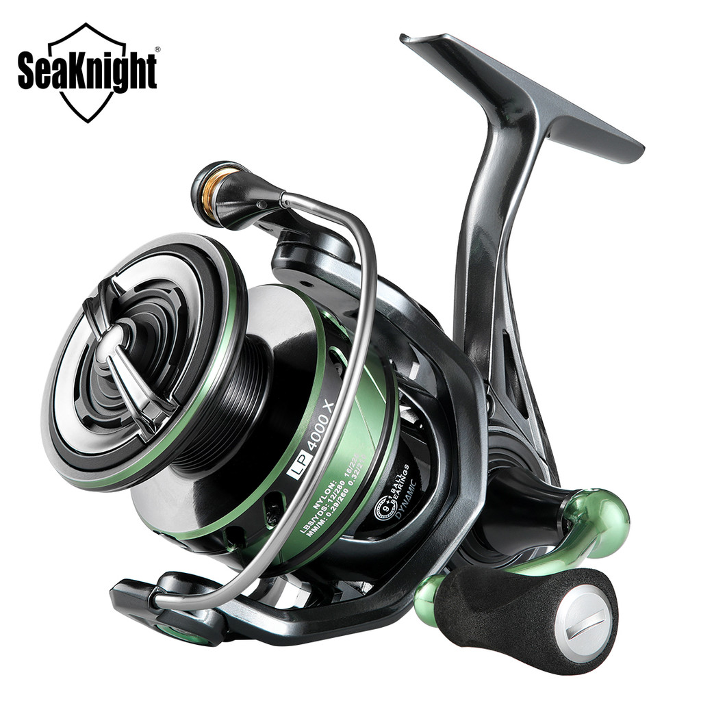 SeaKnight Brand WR III X Series Fishing Reels, 5.2:1 Durable Gear MAX Drag 28lb Smoother Winding Spi