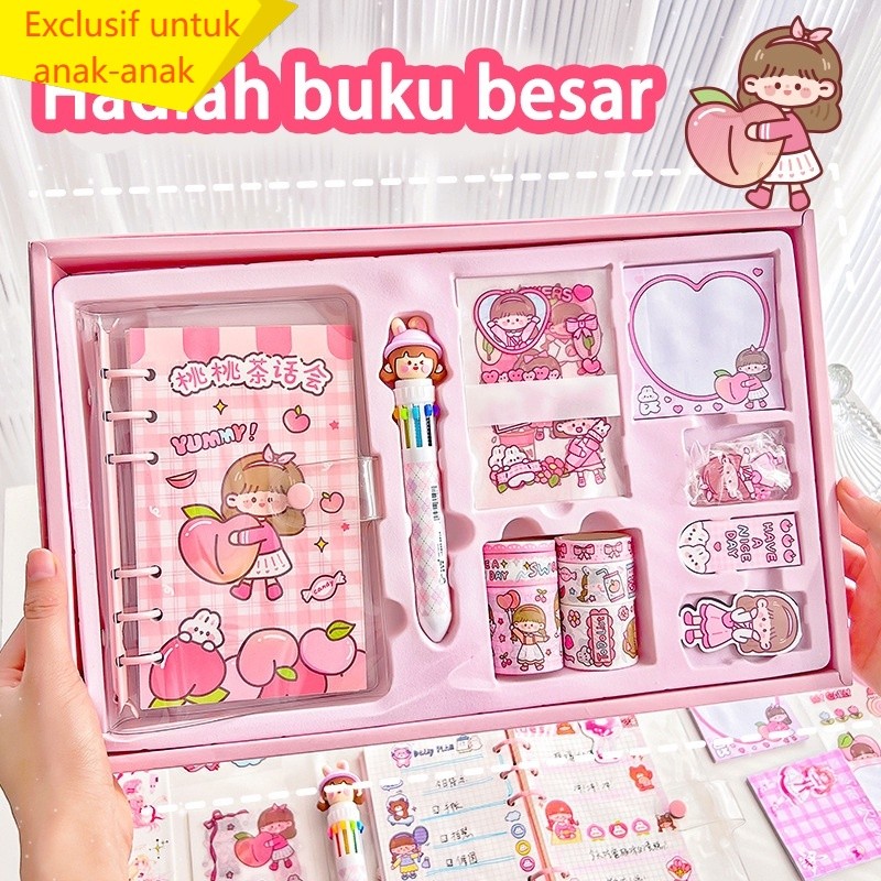 

Stiker Lucu 1 Set Box Tema Kartun Stiker Label untuk Buku Pegangan Diary Dekorasi DIY Stiker Spiral Elegan Bahan Buku Notebook Sayang