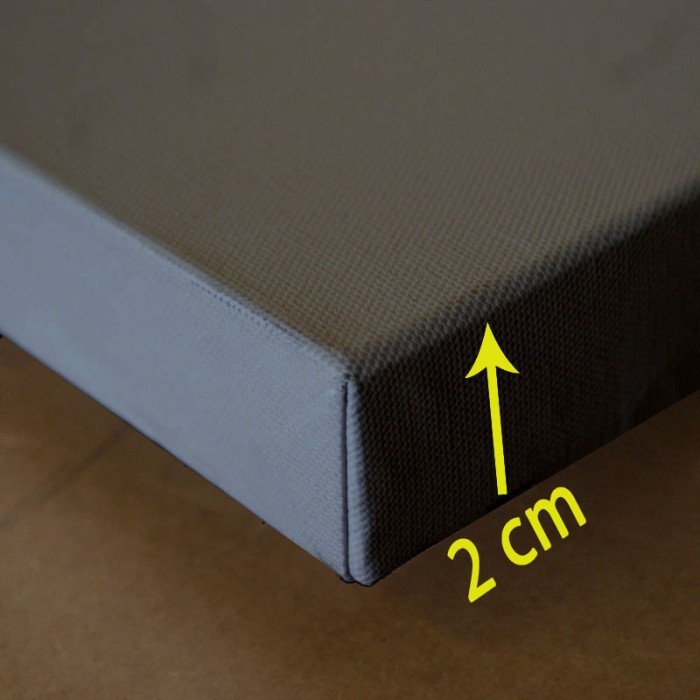 

Kanvas Lukis Hitam Spanram 40x120 cm Black Canvas Frame 120x40 cm