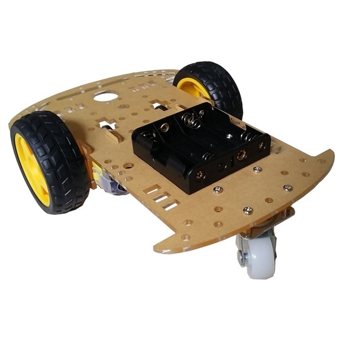GD88 Chasis Mobil Robot 2wd 2 wd Smart Car Robot Chasis Frame Robot