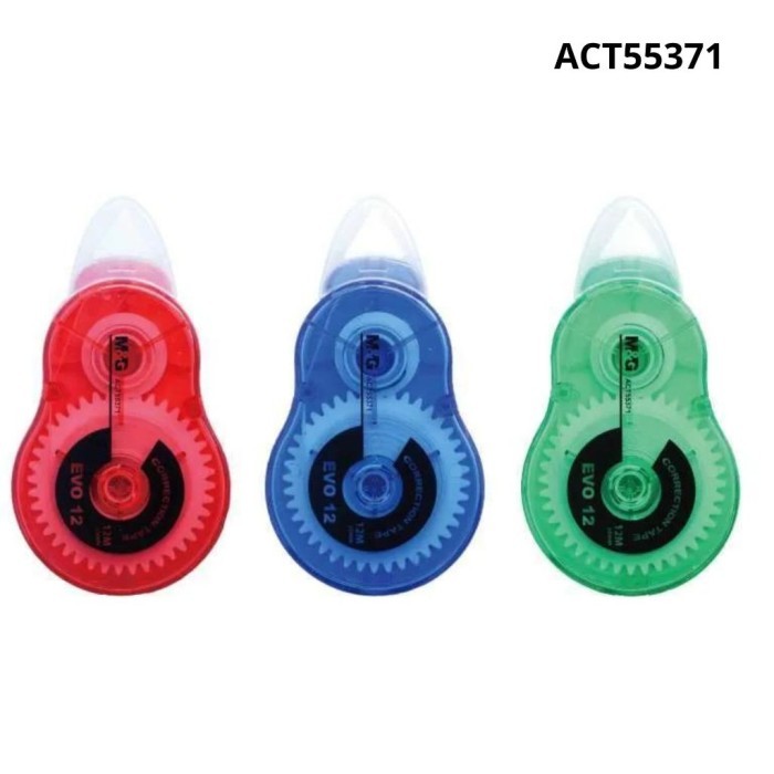

Correction Tape M&G 12m x 5mm ACT55371 Tip Ex Kertas Tipex Pita - ACT55371