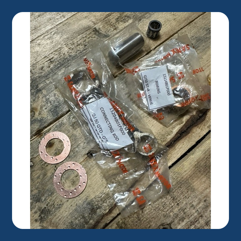 Conrod Connecting Rod Stang Setang Seher sanex 50 cc star qj 50 venus kasea 50cc