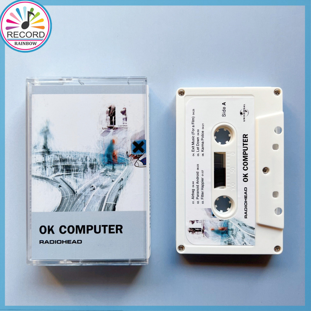 Kaset Pita Radiohead OK Computer Cassette Tape [Tersegel] Terbaru