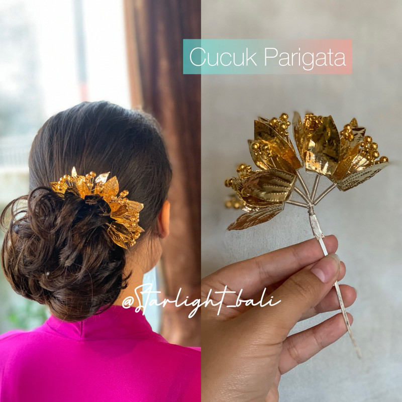 CUCUK PARIGATA SARI MUTIARA / hiasan sanggul / semanggi bali / sanggul modern