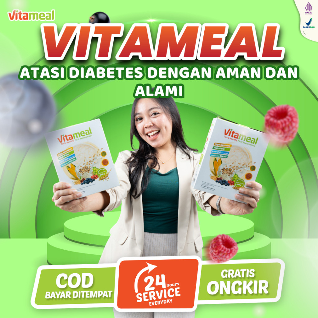 

NEW Vitameal sereal original 100% asli gandum diet maag sehat hipertensi kesemutan diabetes gula darah less sugar menu sarapan pagi full gizi nutrisi lengkap VITAMIL HERBAL PREMIUM