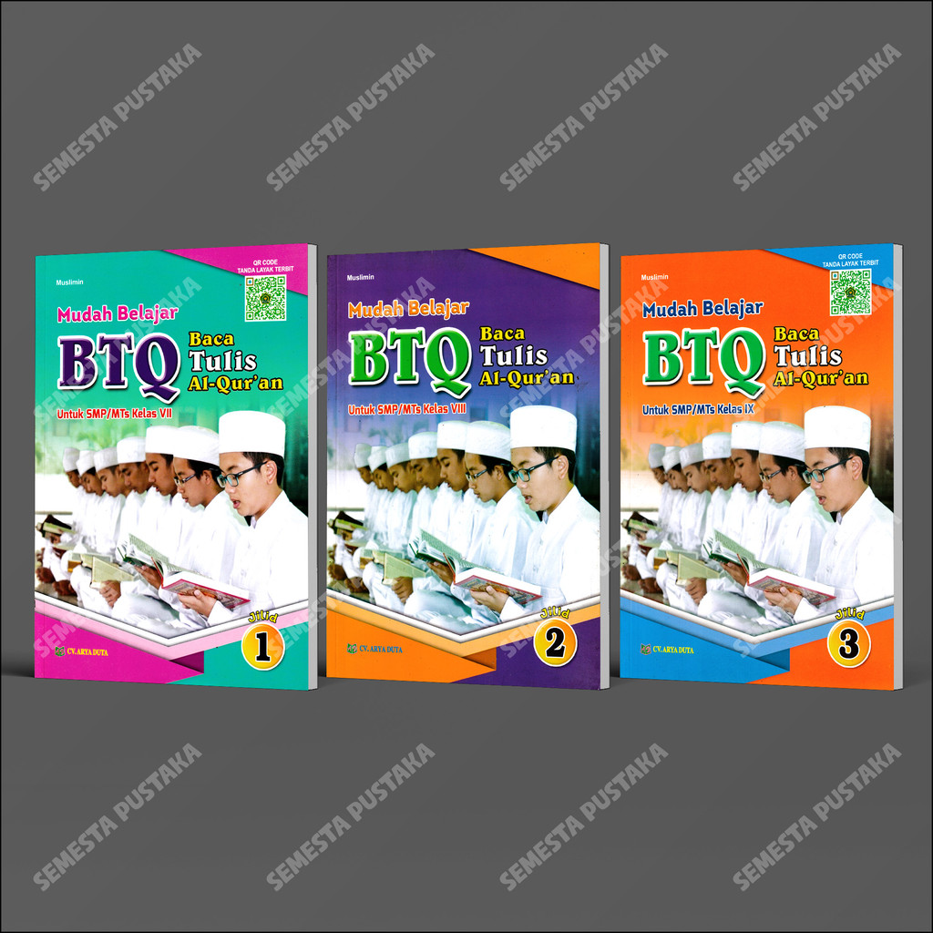 Buku Paket BTQ SMP/MTs Arya Duta Kurikulum Merdeka Revisi Terbaru