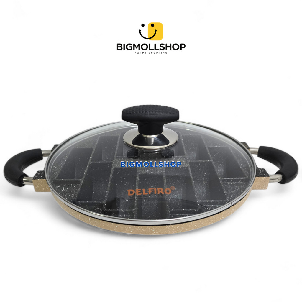 (BMS) Delfiro Cetakan Kue Pukis 12 Lubang Premium, Pan Cetakan Kue Pukis