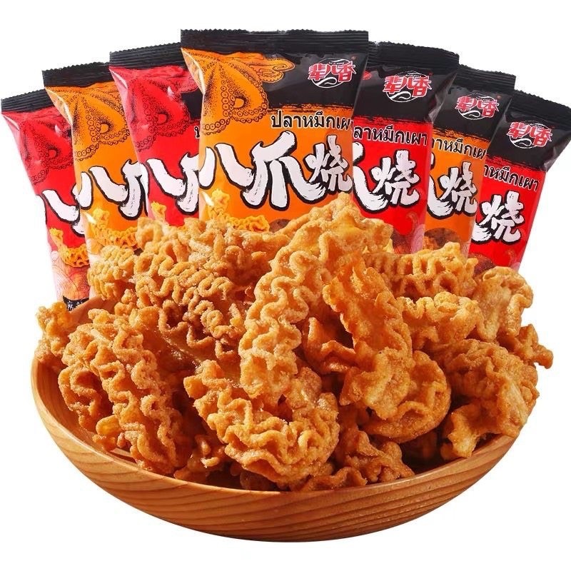 

辈儿香八爪烧锅巴 40g BEIERXIANG rice crust rice creaker cemilan jadul china guoba keriting