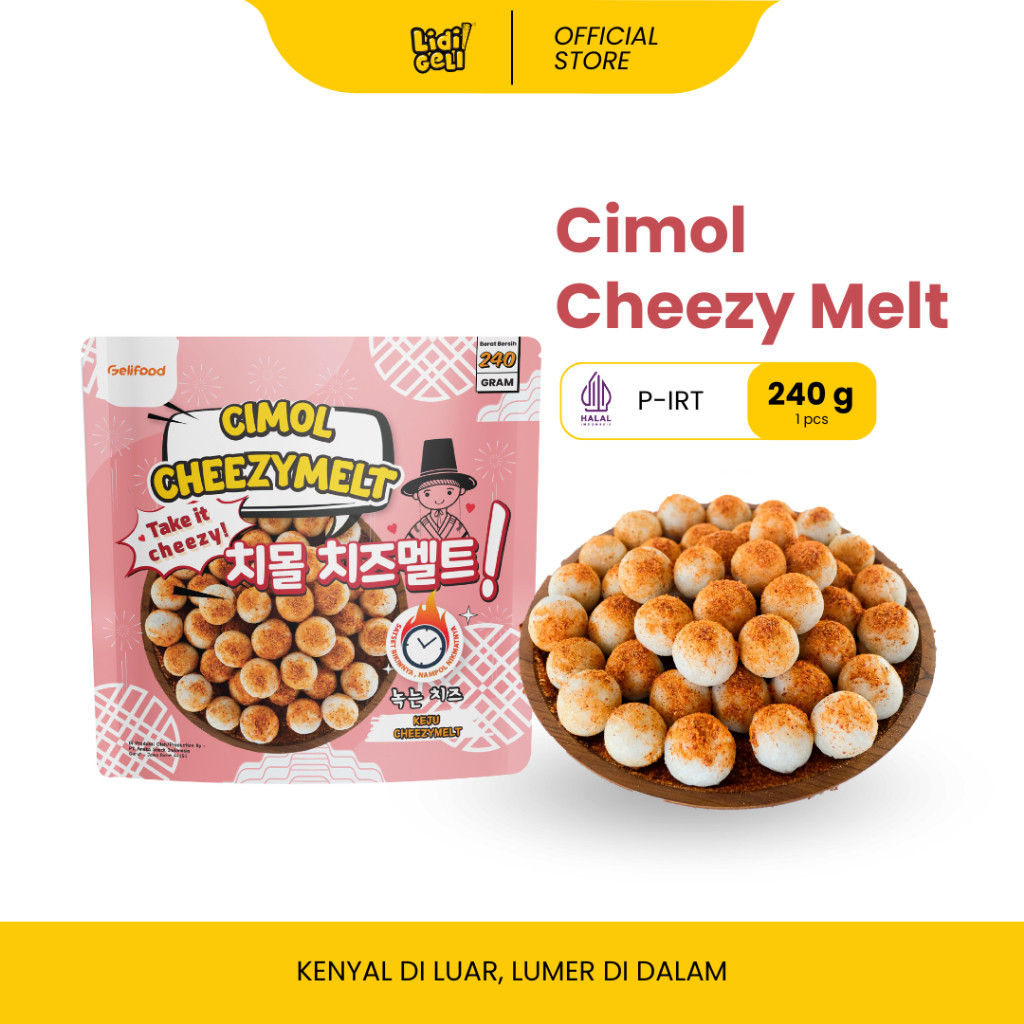 

Cimol Keju Cheezymelt Instant ( Cimol Keju Leleh )