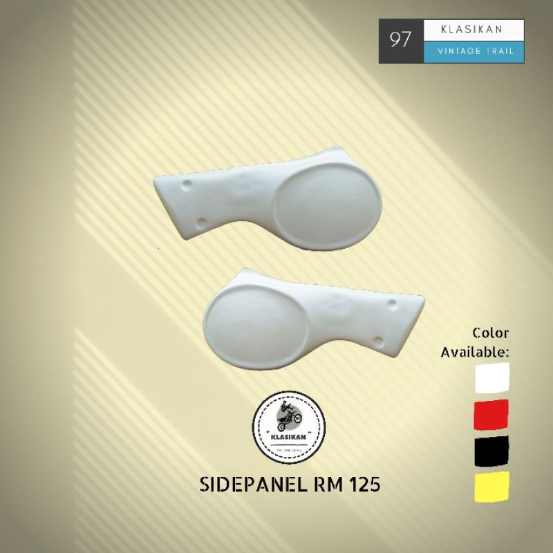 Cover Side Panel RM125 - Coverside RM 125 Klasik PVC