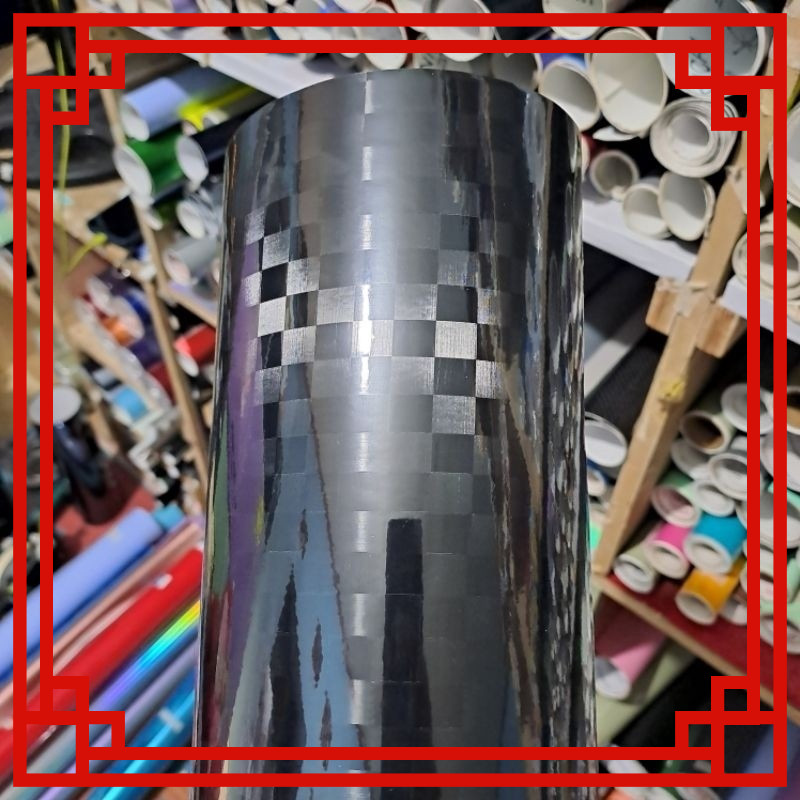 COD Sticker Skotlet Carbon Spreadtow Sticker Karbon Motif Kotak Kotak Stiker Scotlite Carbon Kevlar 