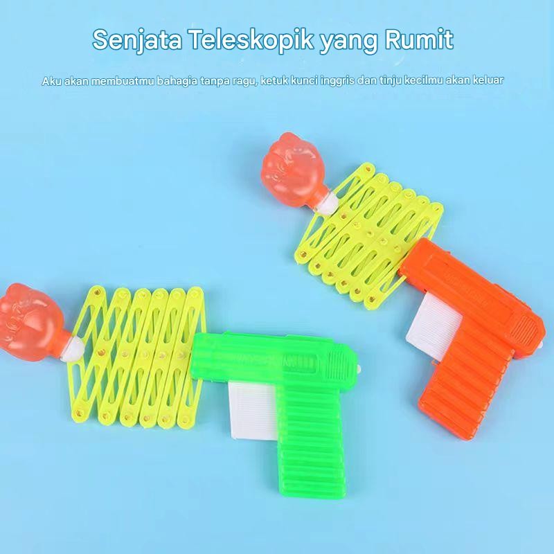 Senapan Teleskopik Fist Gun Senapan Elastis Mainan Anak Senapan Ajaib Lucu Senapan Mainan Senapan An