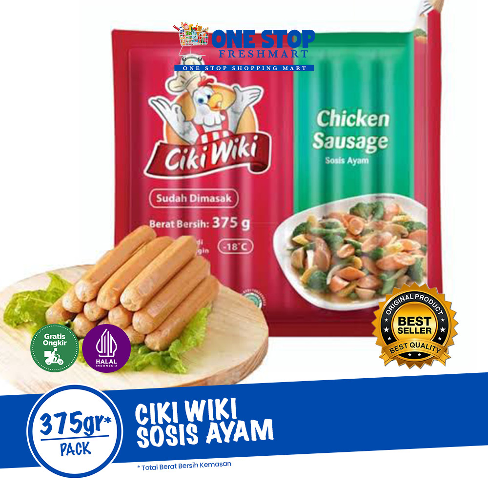 

CIKI WIKI SOSIS AYAM 375GR