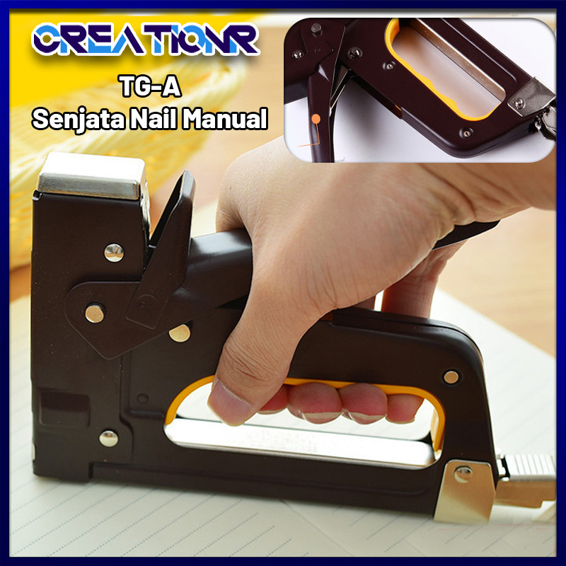 

TG-A Stapler Tembak Gun /Guntacker alat Stapler tembak / Staples Gun Tacker T3-10MB