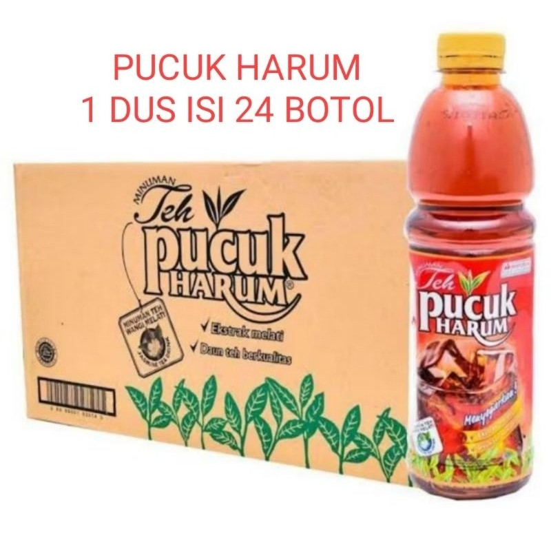 

TEH PUCUK HARUM 1 DKARTON ISI 24 PCS BOTOL 350ML Melati Manis Botol Dus