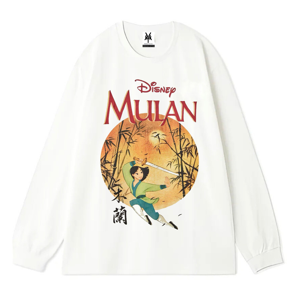 Patternmerch "disney mulan vintage" Oversize T-Shirt | Longsleeve Oversized | Kaos