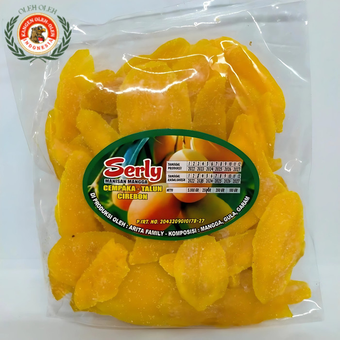 

Manisan Mangga Kering Cirebon Indramayu Serly 250gr Oleh Oleh Khas