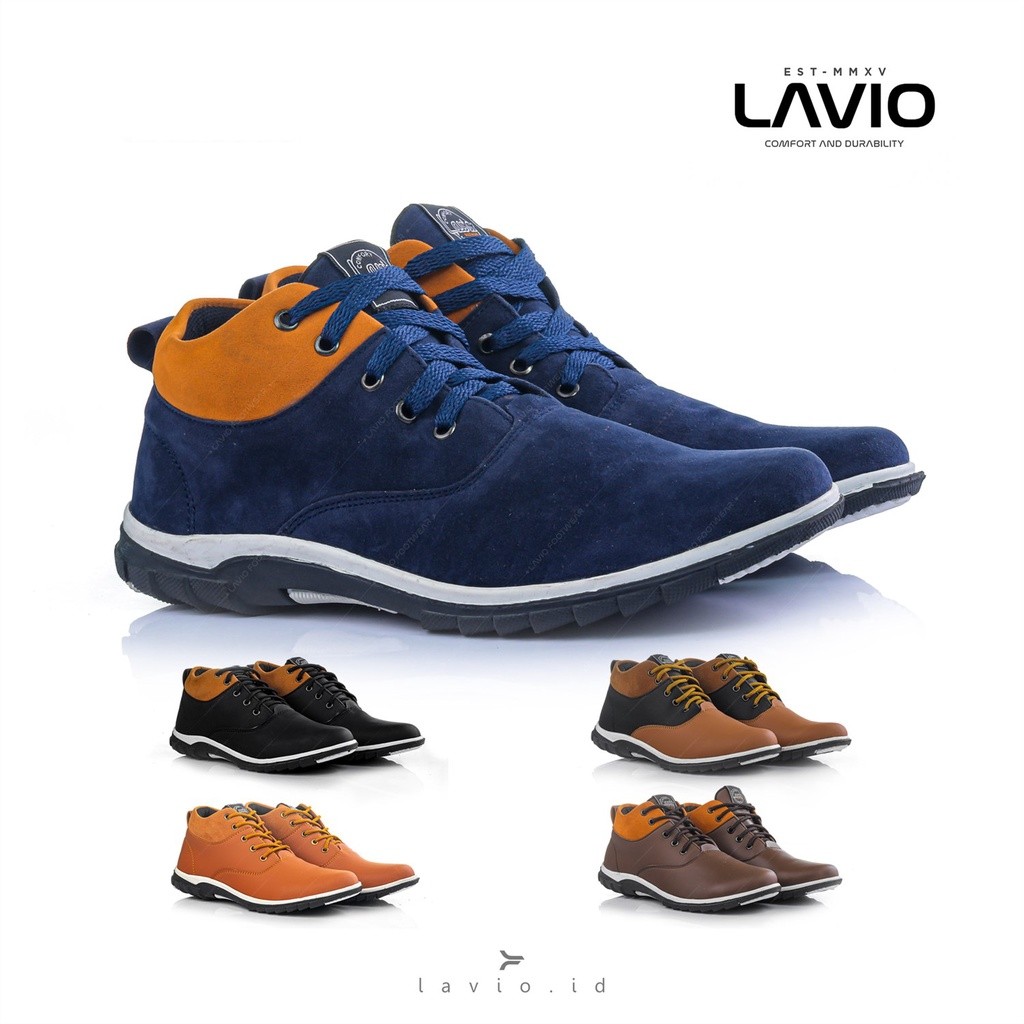 Lavio Sepatu Casual Pria Mozka Original