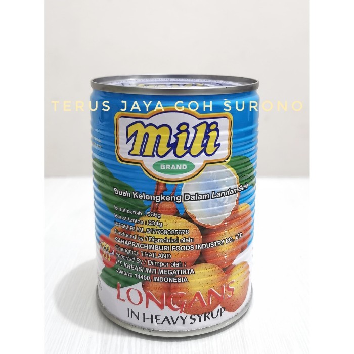 

New Arrival Mili Longan Lengkeng Kaleng Buah Kelengkeng Kaleng