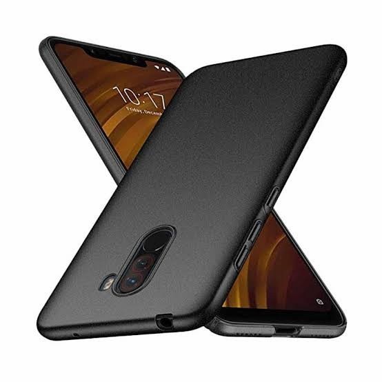 P/B- CASING COVER SOFTCASE CASE POCO F1 XIAOMI POCOPHONE F1 SLIM MATTE PREMIUM CASE SOFT BLACK DOFF