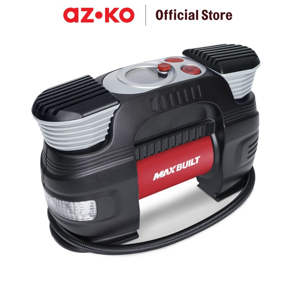 AZKO Maxbuilt Pompa Ban Mobil Digital Portable 18A Dc12V Car Tire Pump Pompa Kendaraan Elektrik Mult