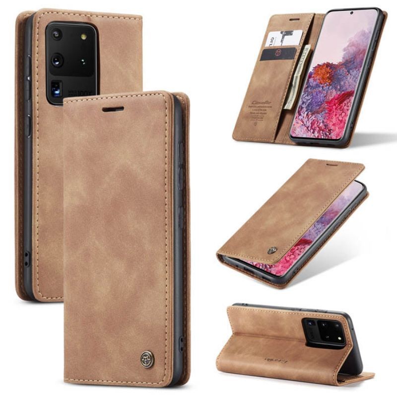Case SAMSUNG GALAXY S20 Ultra/ S20Ultra CASEME Flip Wallet Leather Case Cover Sarung Dompet LIPAT