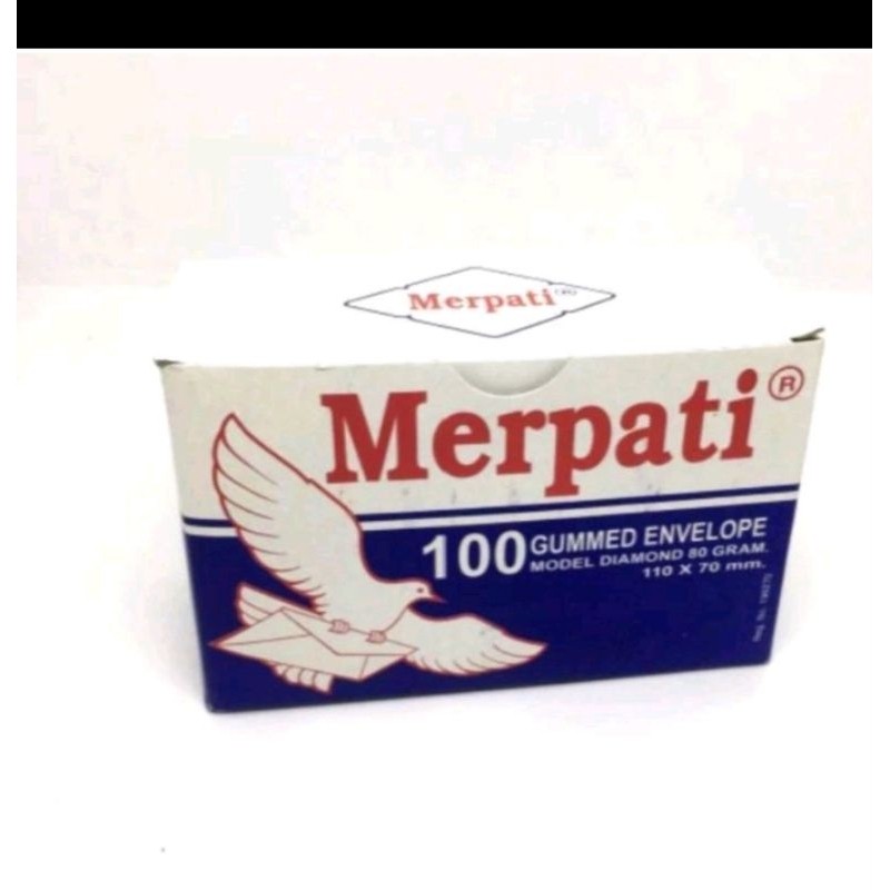 

amplop kecil putih isi 100 amplop visit ukuran 110x70 mm