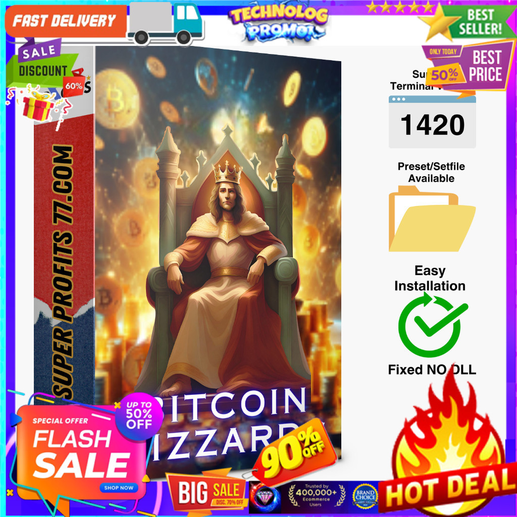 EA Robot Trading MT4 Bitcoin Wizard V1.8