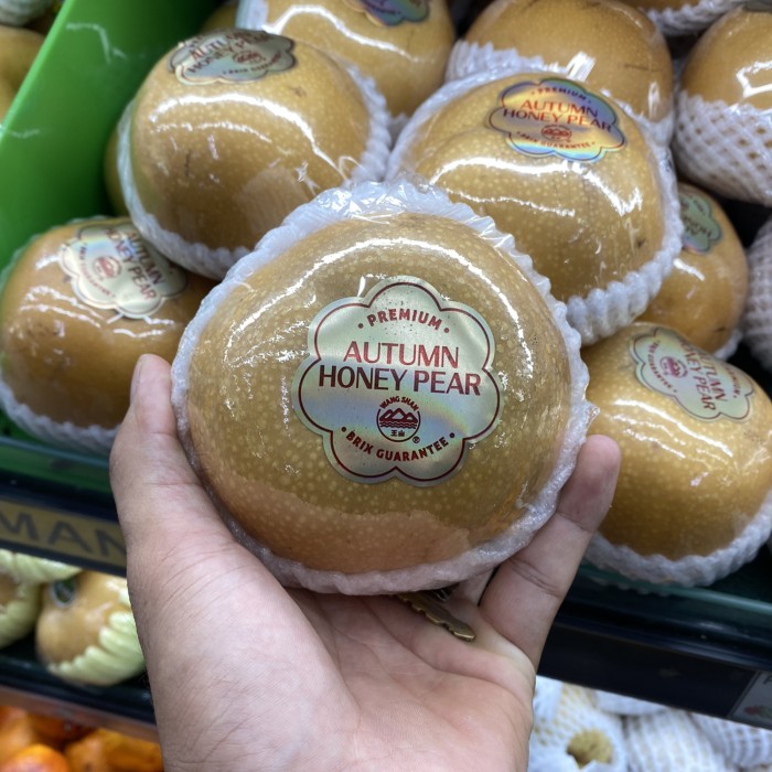 

Pear autum honey wangshan premium | pear honey manis banyak air 1kg