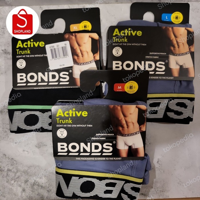 laris -BONDS brief underwear undie trunk chesty bonds Australia - fit trunk, L