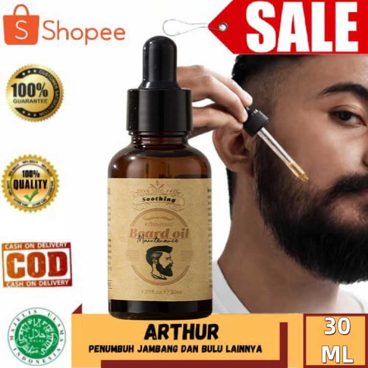 PRI KORMESIC penumbuh brewok beard serum penumbuh jenggot penumbuh kumis cepat buat pemanjang kumis