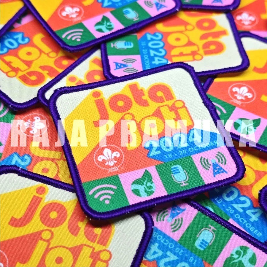 Bordir Logo Tiska Jota Joti 2024 bet Jotajoti Pramuka Bordir dtf lis bordir 2021 2020 2019bisa pesan