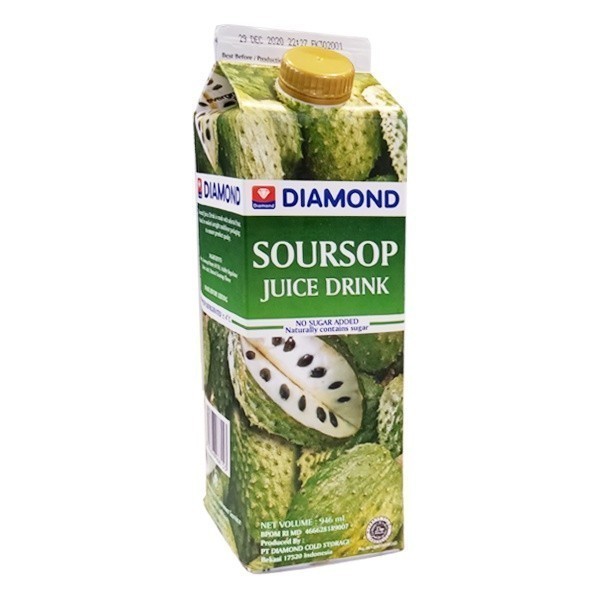 

HPM - DIAMOND JUICE SOURSOP 946 ML - JUS AMY