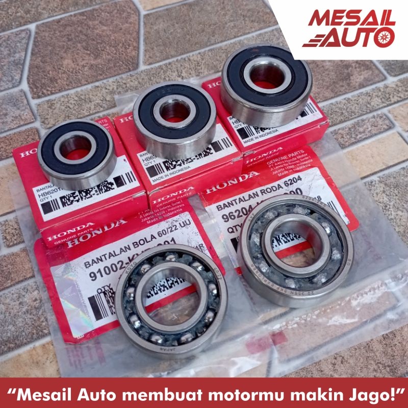 Laher Bearing gearbox Bearing rasio set vario beat all scoopy spacy genio street deluxe